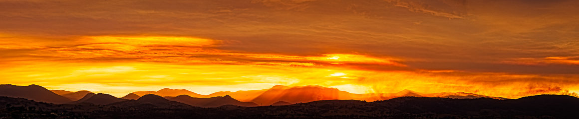 A sunset to remind us of the sacrifices of the Anzac's