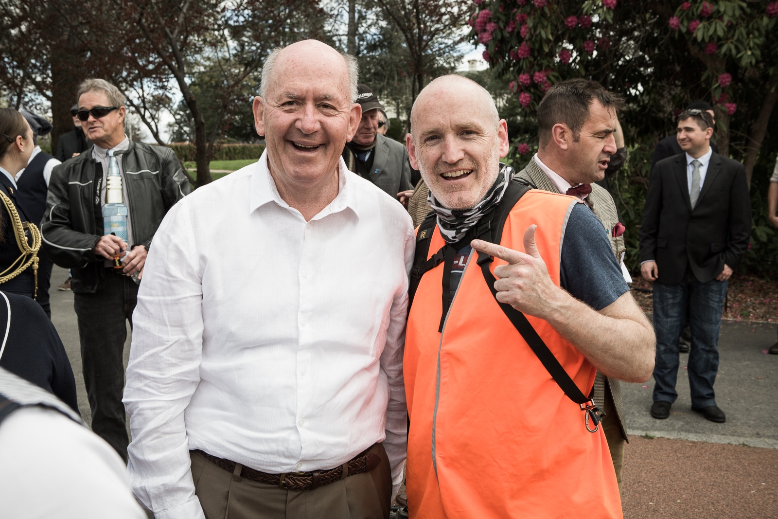 His Excellency, General the Honourable Sir Peter Cosgrove AK MC (Retd) taking time out to get a photo with your truly. 