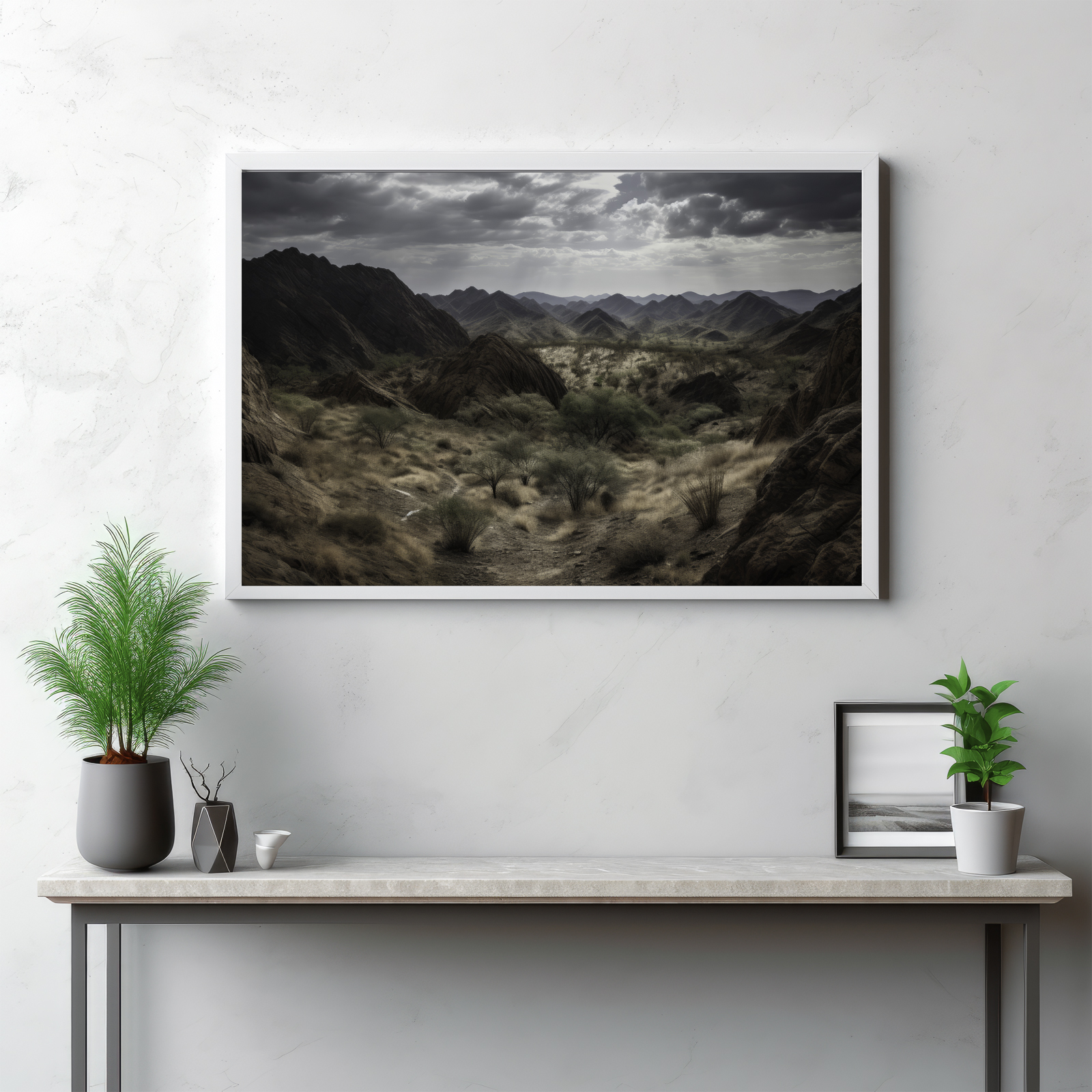 Step into the natural wonder of the MacDonnell Ranges with this panoramic landscape. The image showcases the textured terrain extending into the wilderness under the boundless sky, creating a captivating interplay of land and atmosphere. This outdoor view is not just scenery—it's a testament to the raw beauty of nature and the untouched splendor of the Australian outback. Let this panoramic image enthrall you with its portrayal of the wild, inviting you to delve deeper into the enchanting panorama of the MacDonnell Ranges.