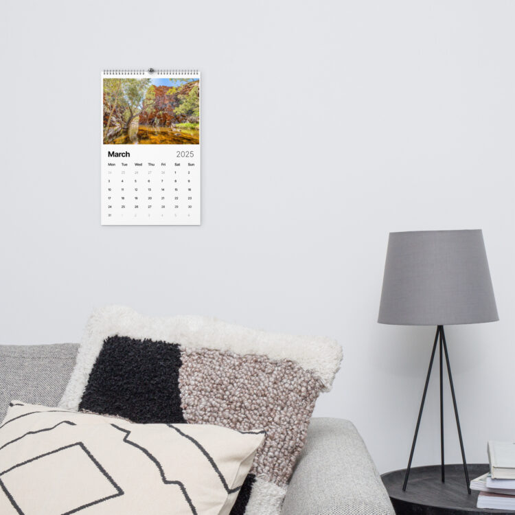 Red Center Vibes: Your 2025 Journey Through Australia - Wall calendar (2025) - Image 2