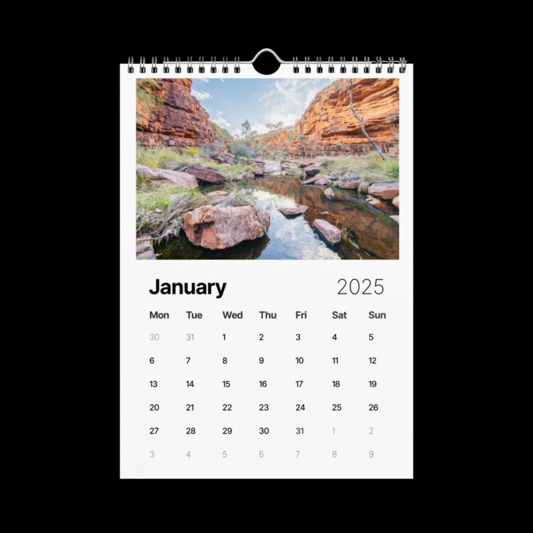Red Center Vibes: Your 2025 Journey Through Australia - Wall calendar (2025) - Image 3