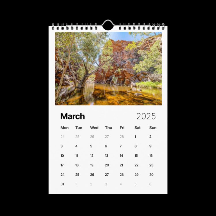 Red Center Vibes: Your 2025 Journey Through Australia - Wall calendar (2025) - Image 5