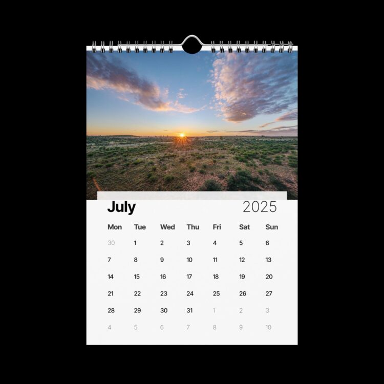 Red Center Vibes: Your 2025 Journey Through Australia - Wall calendar (2025) - Image 9
